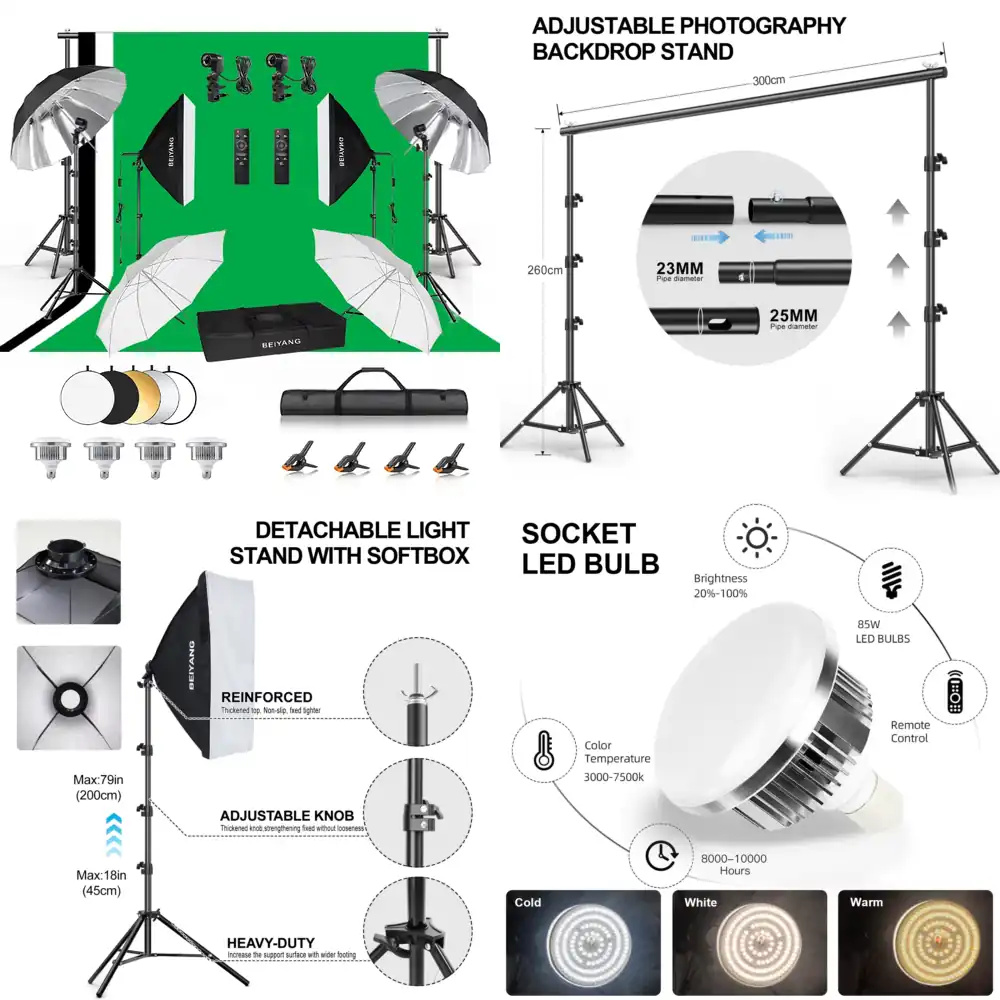 Adjustable Photography Backdro – Backdrop Stand Kit Bewertung und Preis