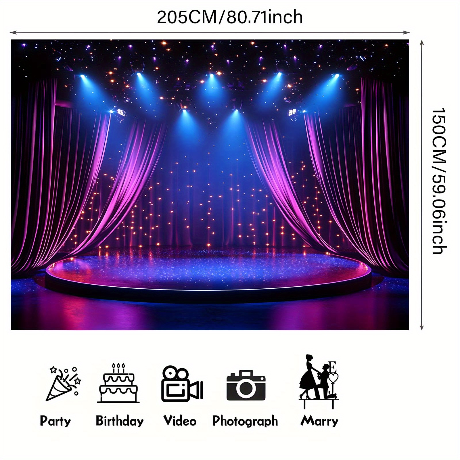 Performance stage background b – Photography Youtube Bewertung und Preis