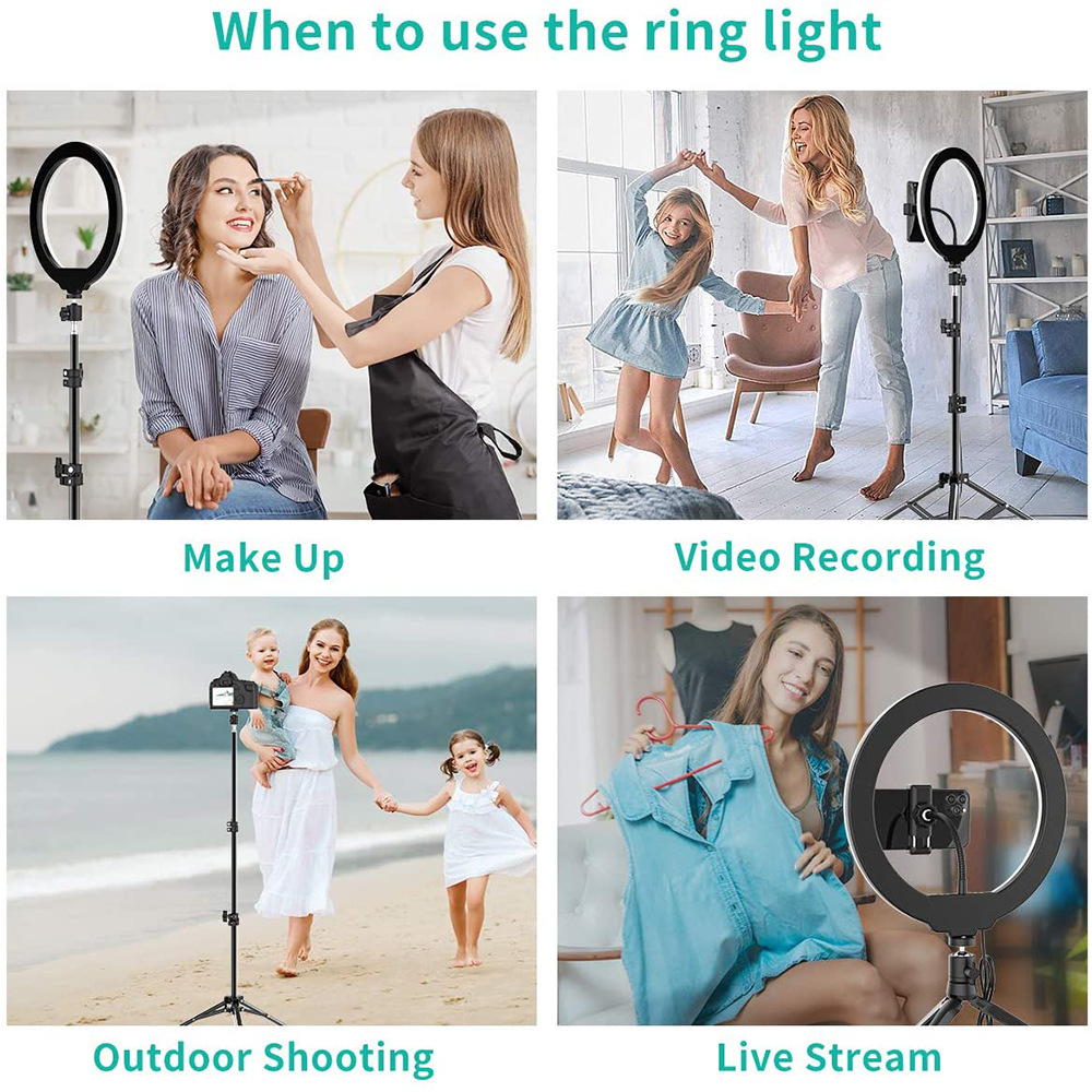 Phone Live Ring Light 10 Inch  – Photography Youtube Bewertung und Preis