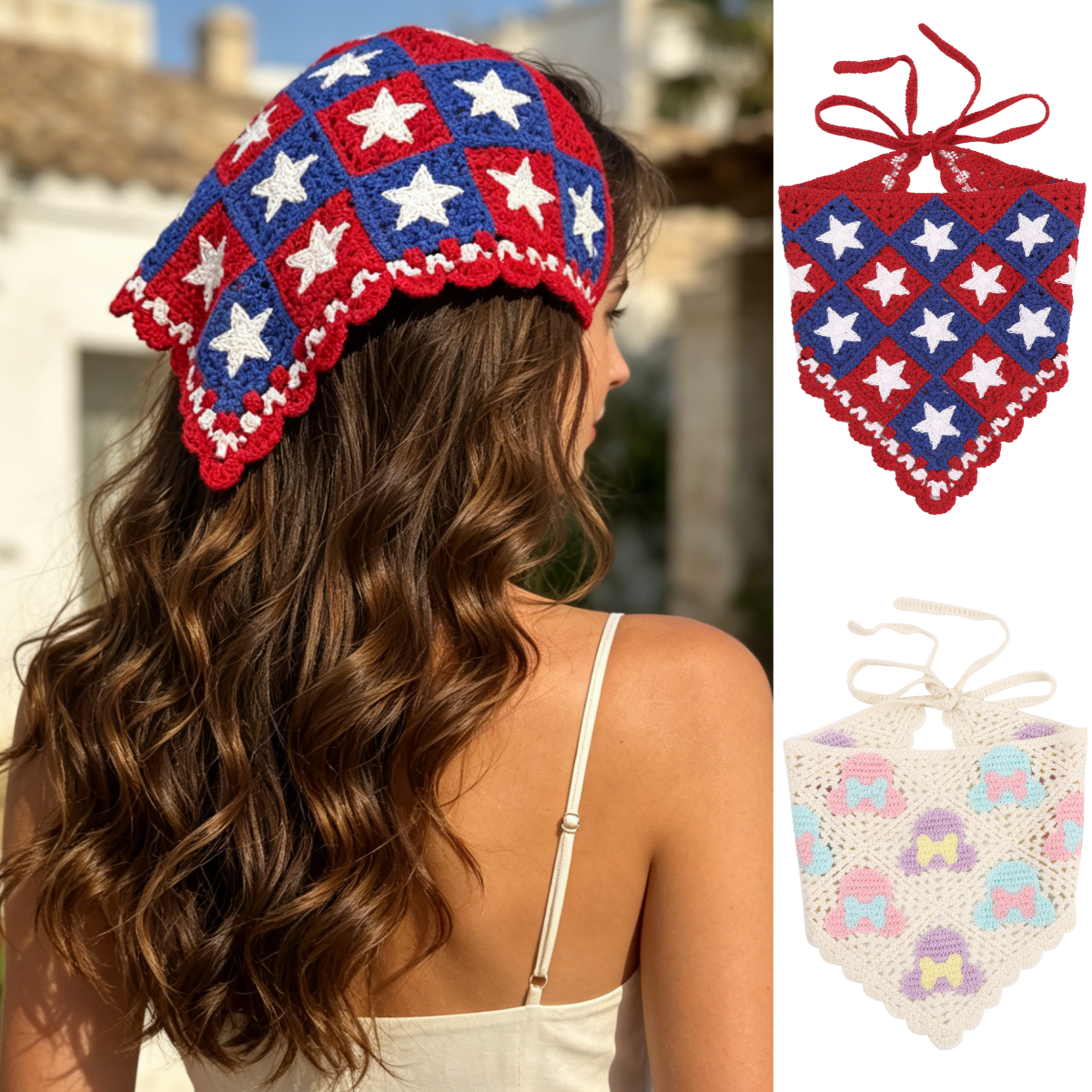 1pc Spring Summer Knitted Tria – Photography Triangle Bewertung und Preis