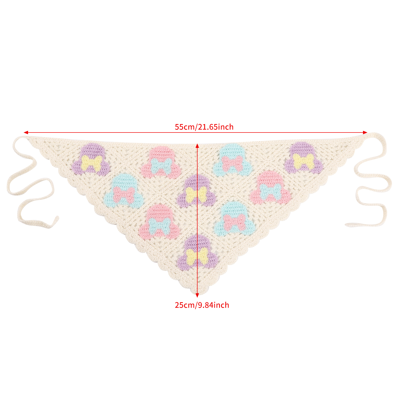 1pc Spring Summer Knitted Tria – Photography Triangle Bewertung und Preis