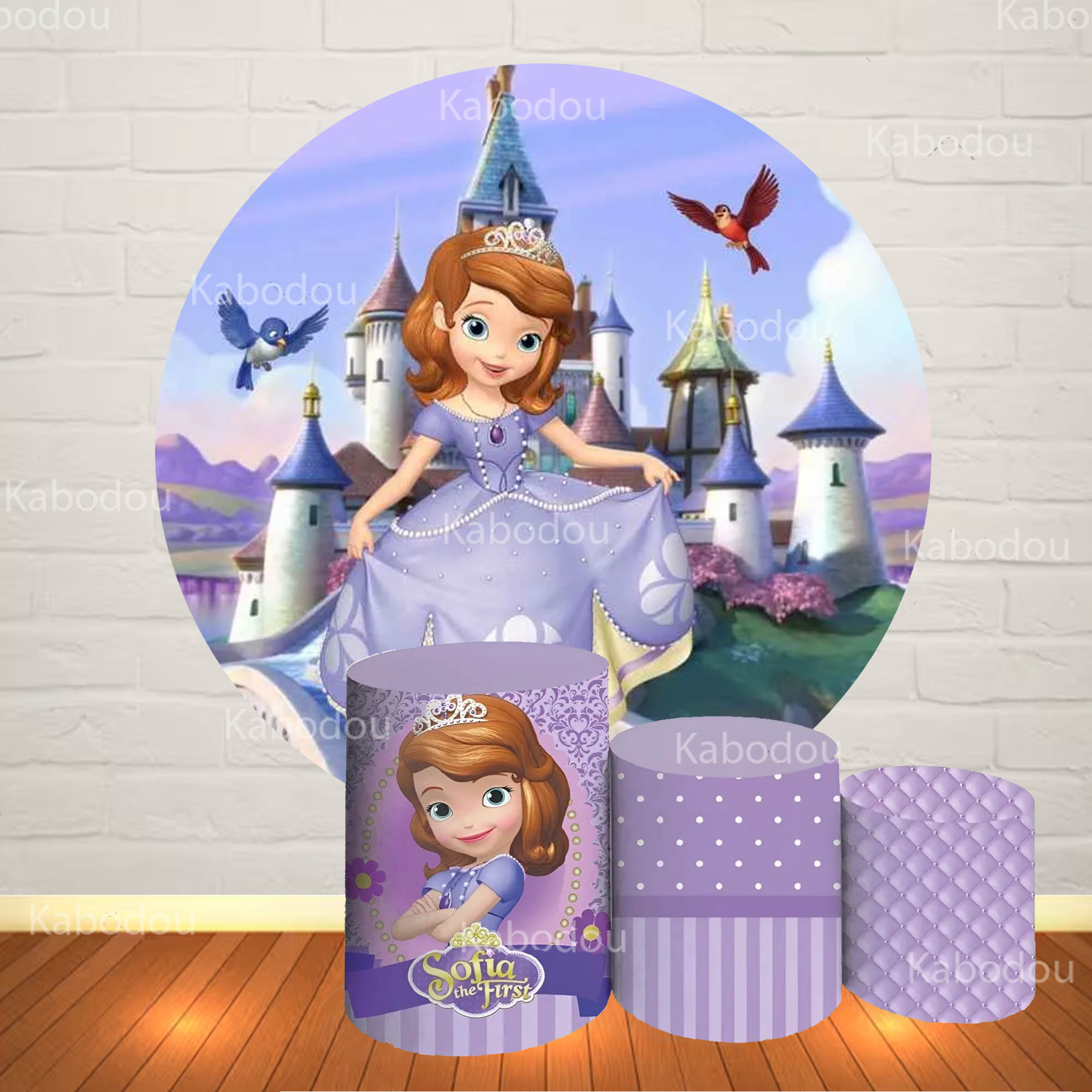 Sofia the First Round Backdrop – Photography Aesthetic Bewertung und Preis