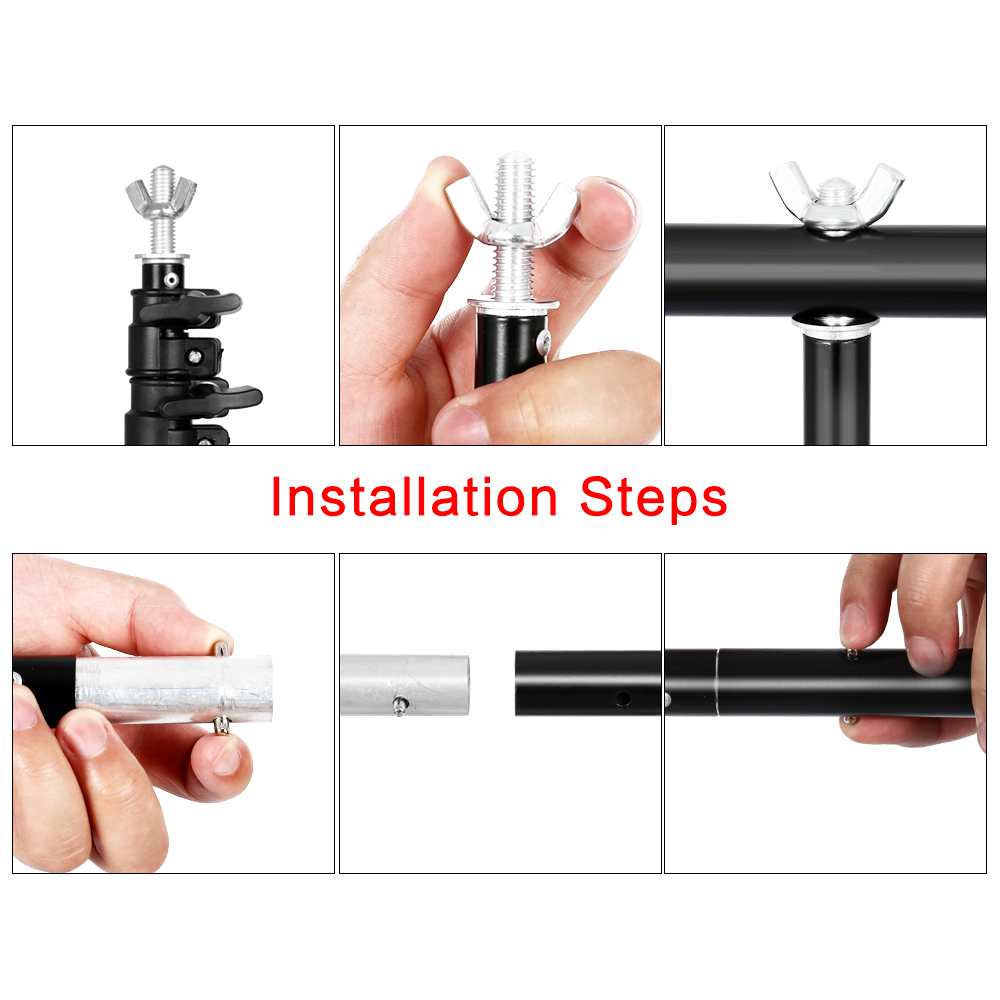 Photography T-shape Background – Backdrop Stand Kit Bewertung und Preis