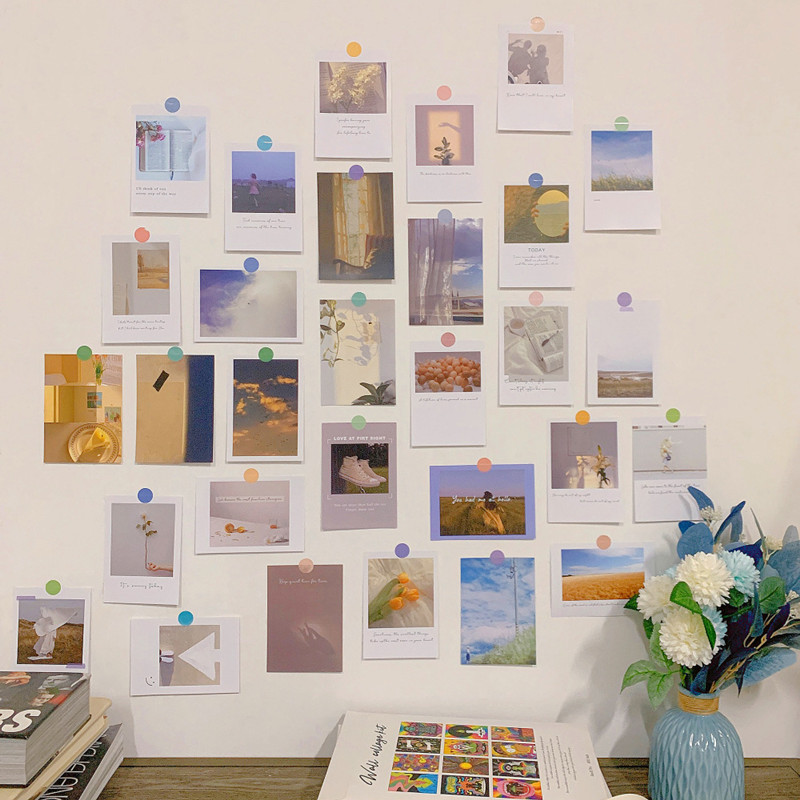 30Pcs Aesthetic INS Living Pos – Photography Aesthetic Bewertung und Preis