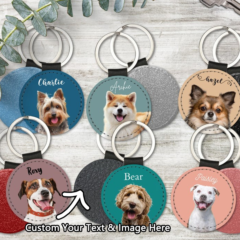 Custom Pet Photo Keychain Pers – Photography Object Bewertung und Preis