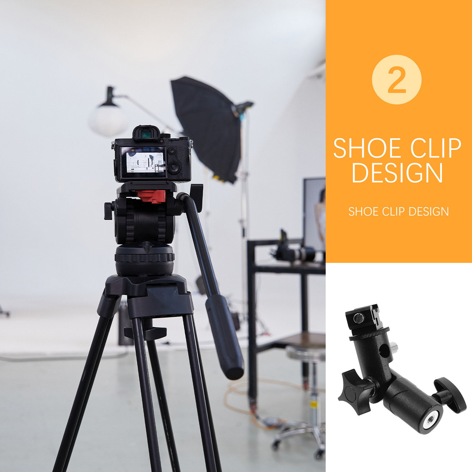 Flash Stand Bracket Umbrella S – Photography Umbrella Light Bewertung und Preis