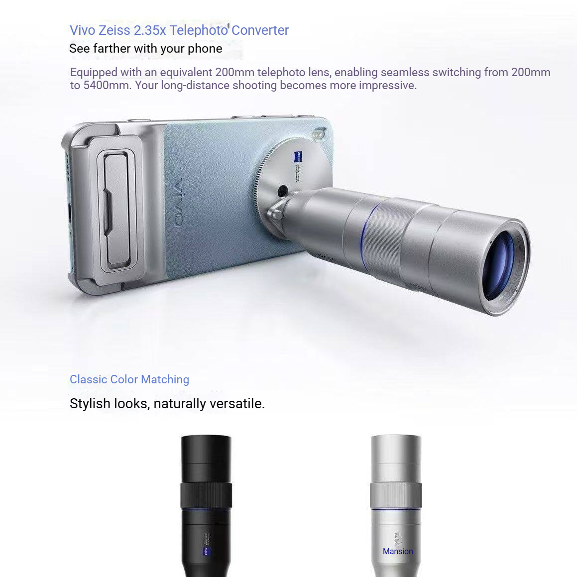 Zeiss 2.35X Telephoto Zoom Len – Photography Kit X300 Bewertung und Preis