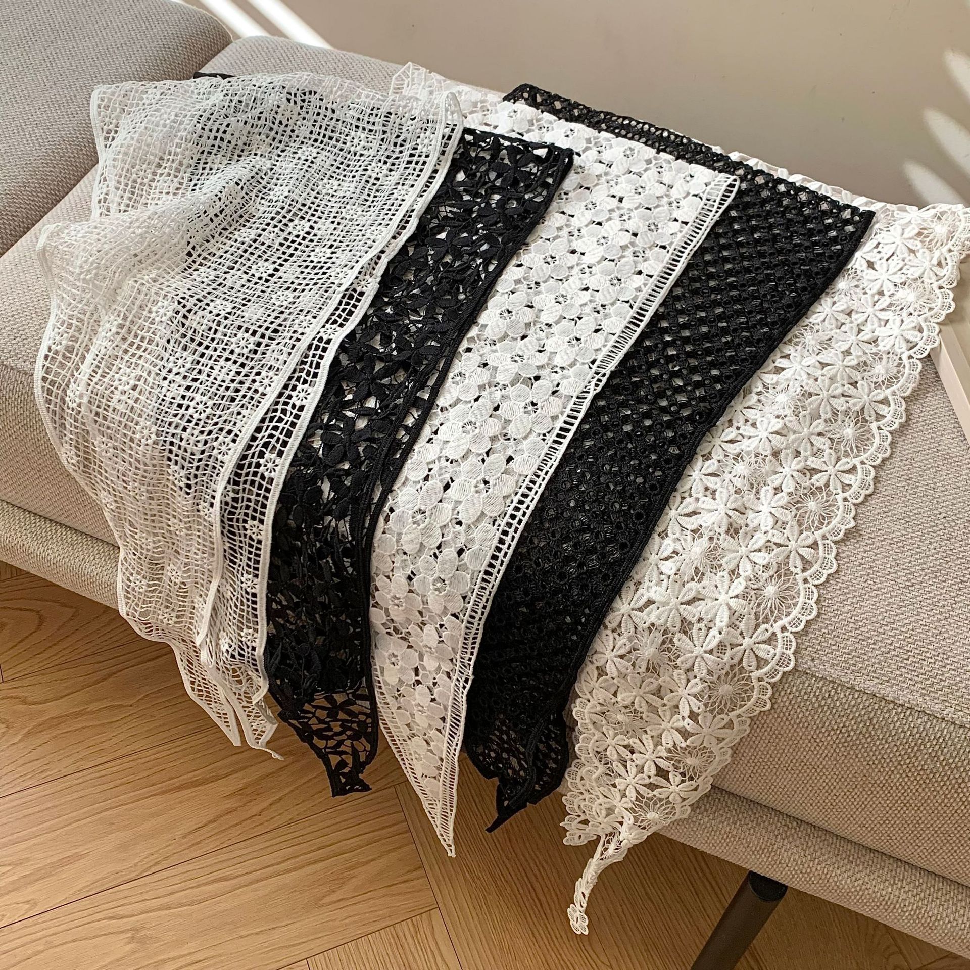 New Korean Lace Triangle Scarf – Photography Triangle Bewertung und Preis