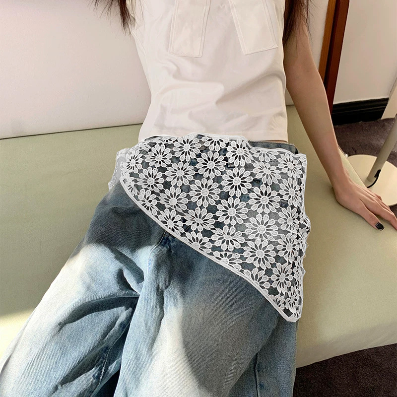 New Korean Lace Triangle Scarf – Photography Triangle Bewertung und Preis