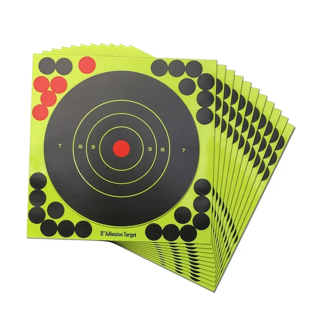 100pcs Paper Target Stickers A – Photography Training Bewertung und Preis