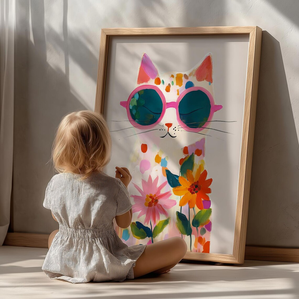 “Colorful Boho Cat Wall Art: P – Photography Nature Bewertung und Preis