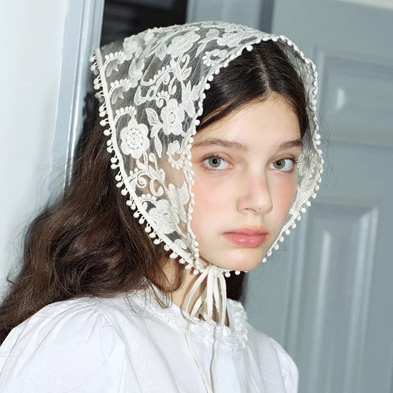 White Woven Floral Lace Hair S – Photography Triangle Bewertung und Preis