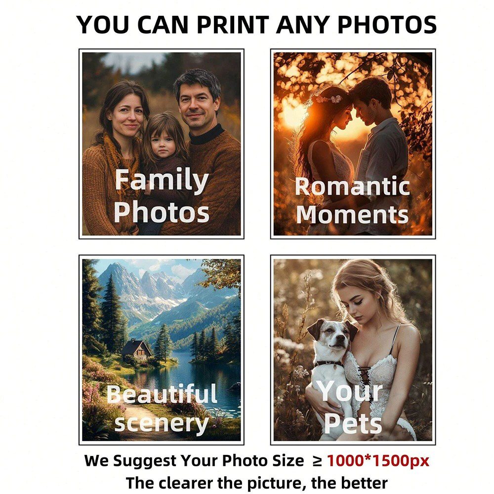 1pc Frameless Personalize Cust – Photography Object Bewertung und Preis