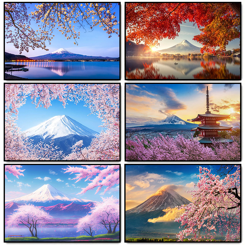 1pc frameless Japanese Travel  – Photography Nature Bewertung und Preis