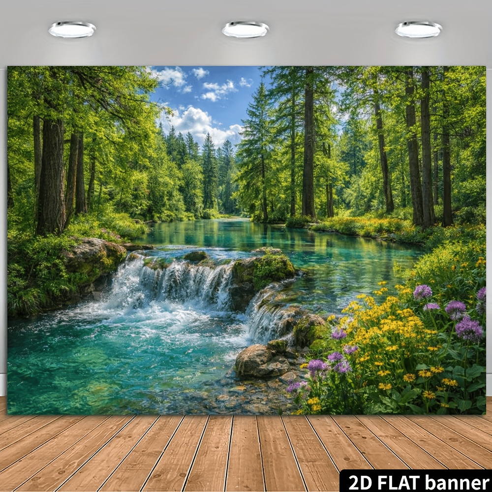 2D Plane Forest Waterfall and  – Photography Youtube Bewertung und Preis