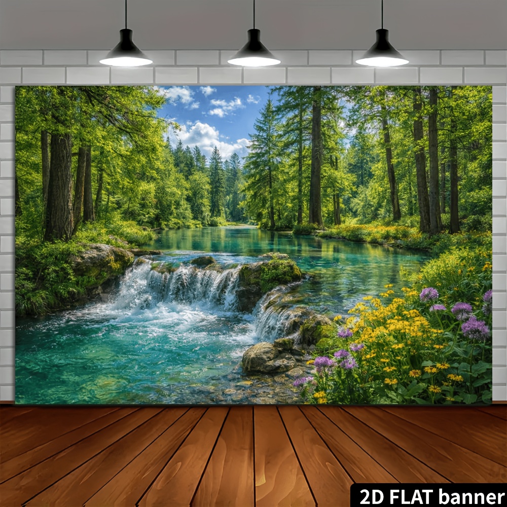 2D Plane Forest Waterfall and  – Photography Youtube Bewertung und Preis