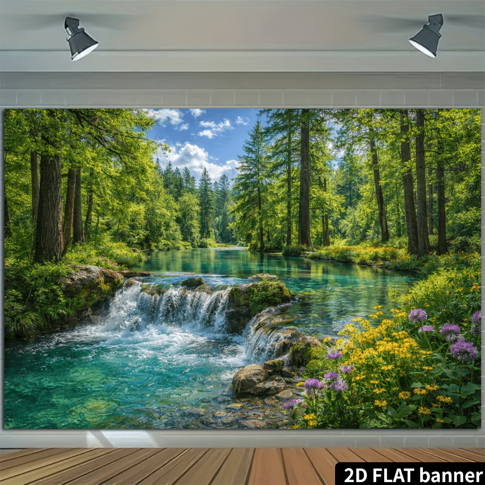 2D Plane Forest Waterfall and  – Photography Youtube Bewertung und Preis