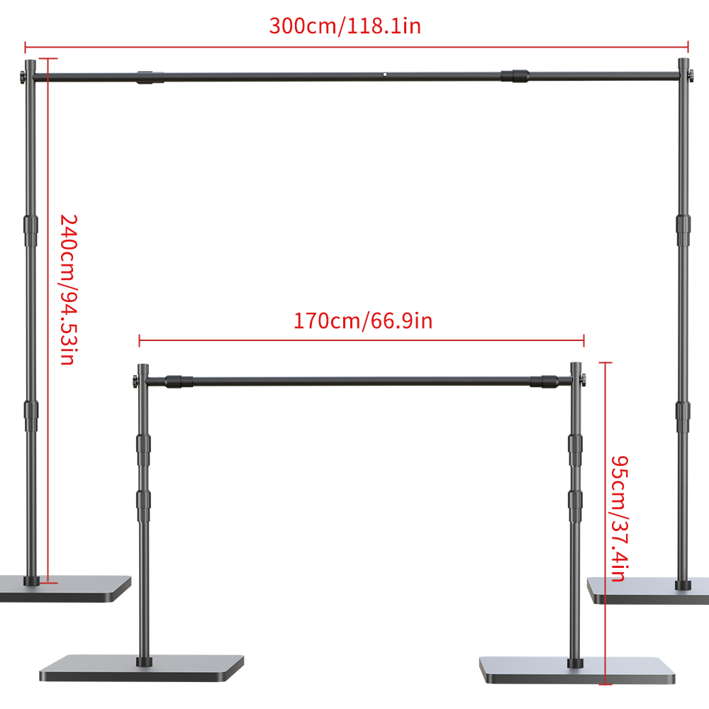 2.4X3M Heavy Duty Background B – Backdrop Stand Kit Bewertung und Preis
