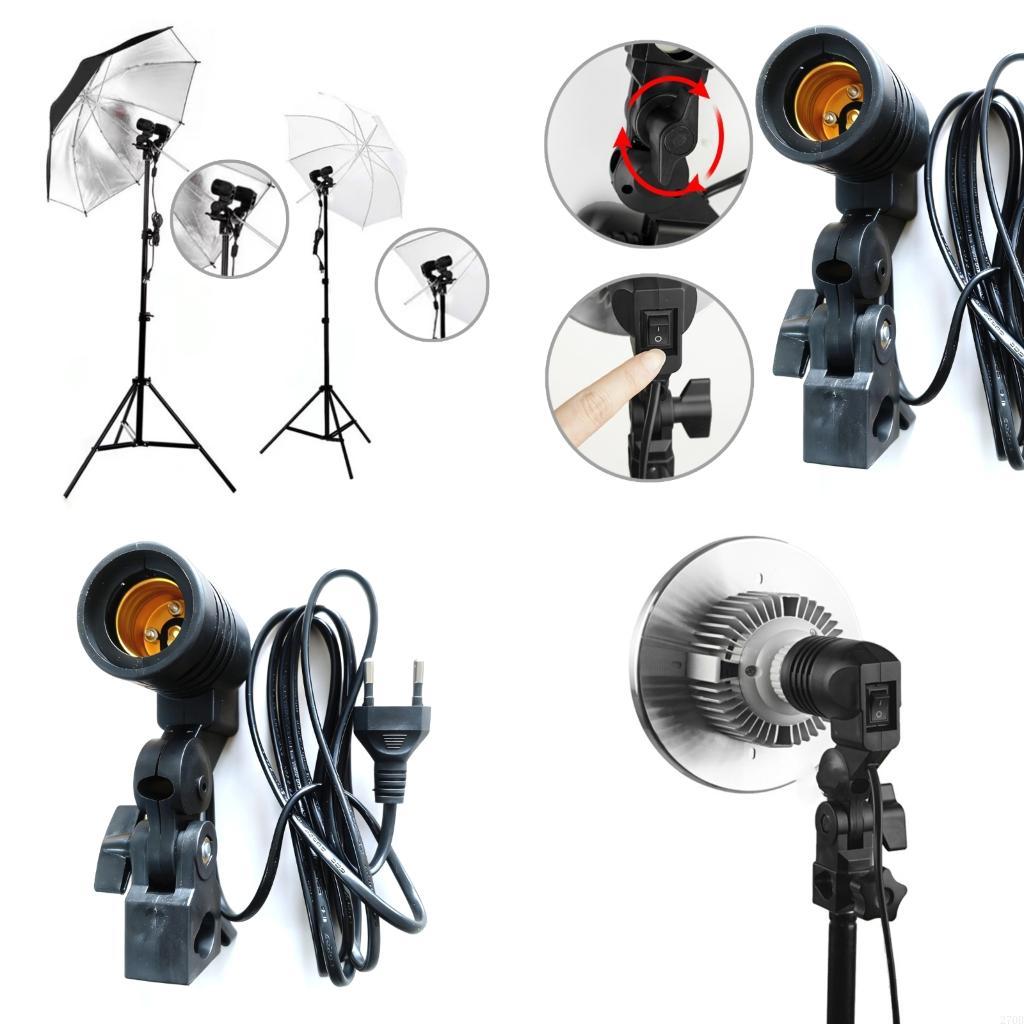  E27 Light Socket Mount with B – Photography Umbrella Light Bewertung und Preis