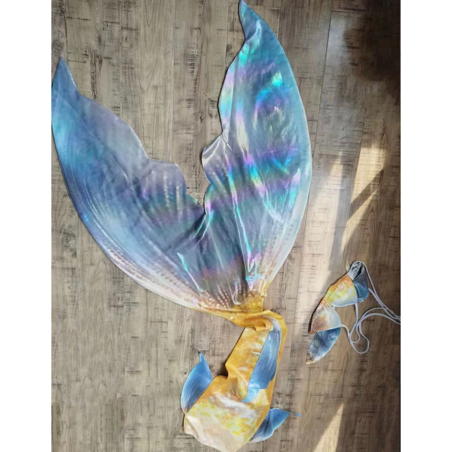 Premium Gold Foil Mermaid Tail – Photography Youtube Bewertung und Preis