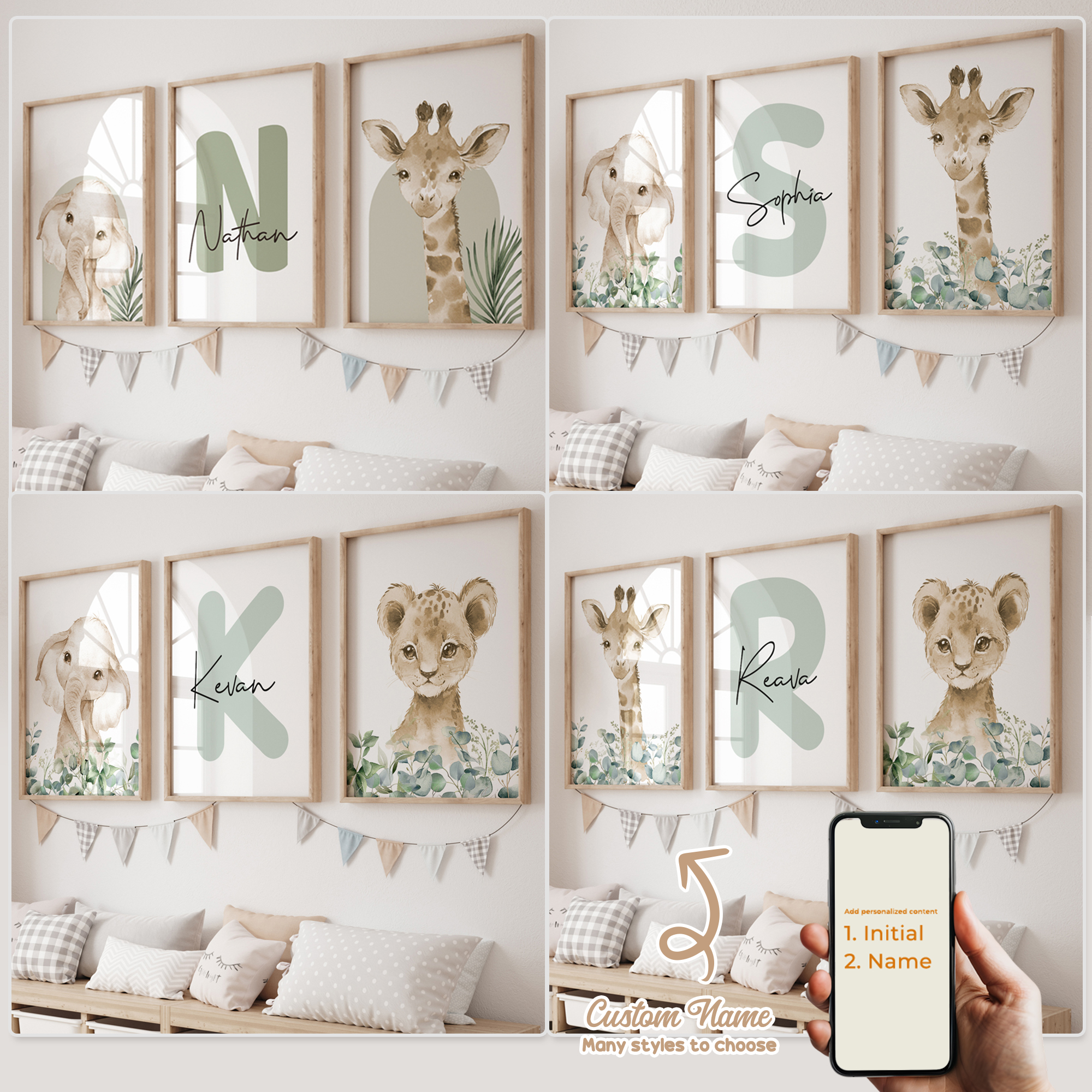 3pcs Personalized Custom Name  – Photography Object Bewertung und Preis