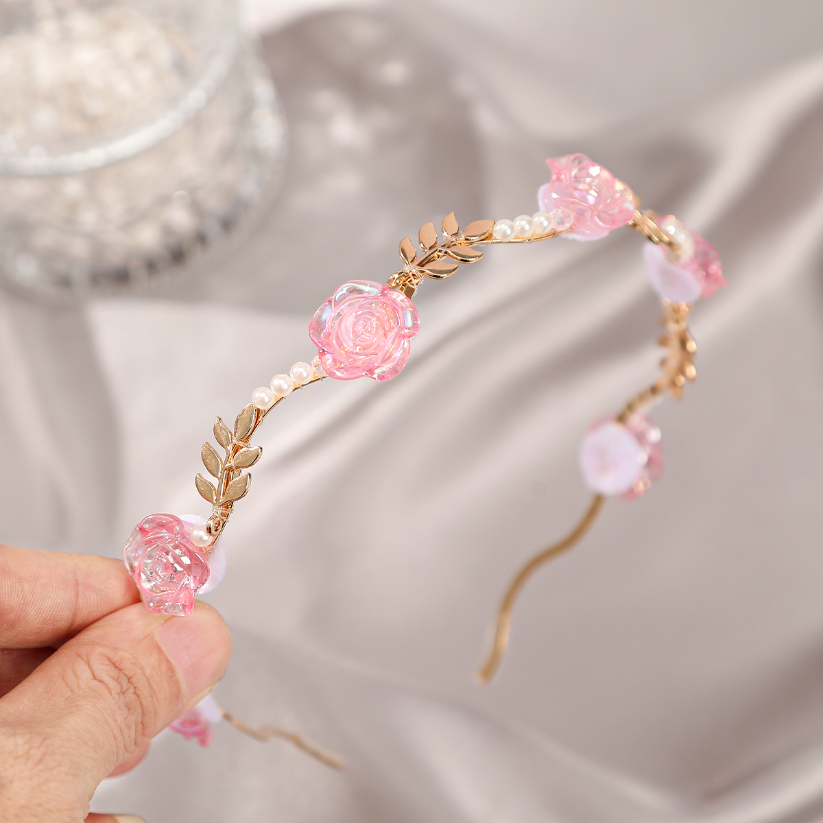 Resin Rose Leaf Headband Hair  – Photography Triangle Bewertung und Preis