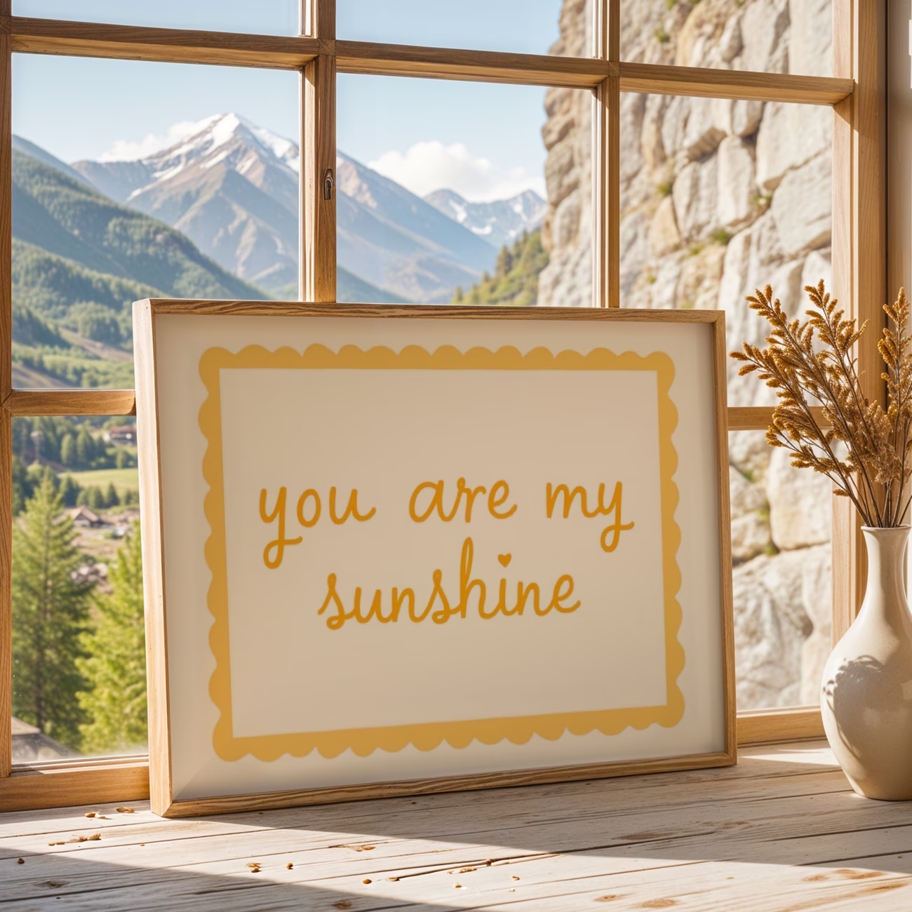 Modern You Are My Sunshine Quo – Photography Object Bewertung und Preis