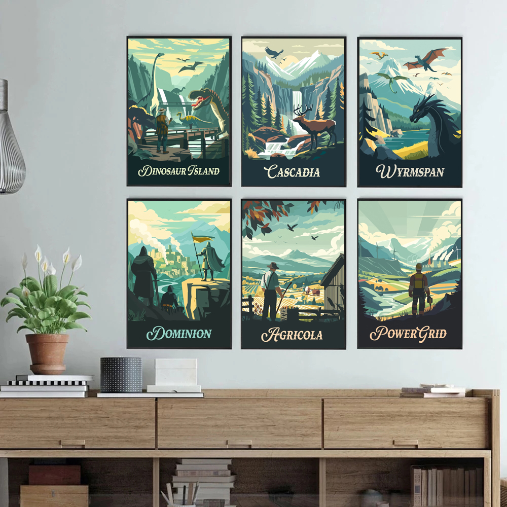 Cartoon Abstract Game Scene La – Photography Nature Bewertung und Preis