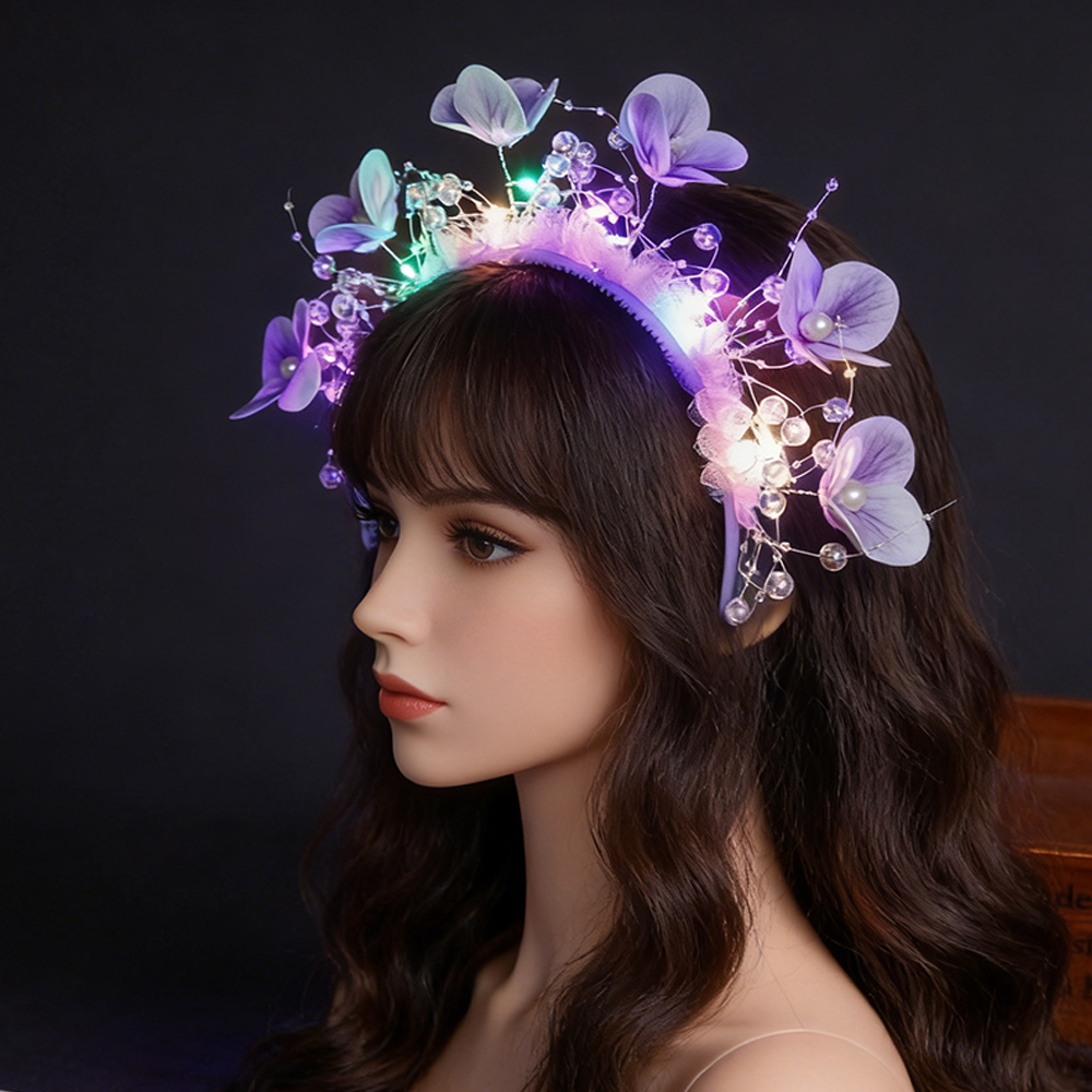 Glowing Flower Butterfly Headb – Photography Triangle Bewertung und Preis