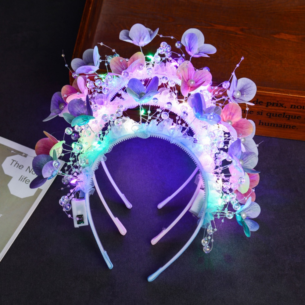 Glowing Flower Butterfly Headb – Photography Triangle Bewertung und Preis