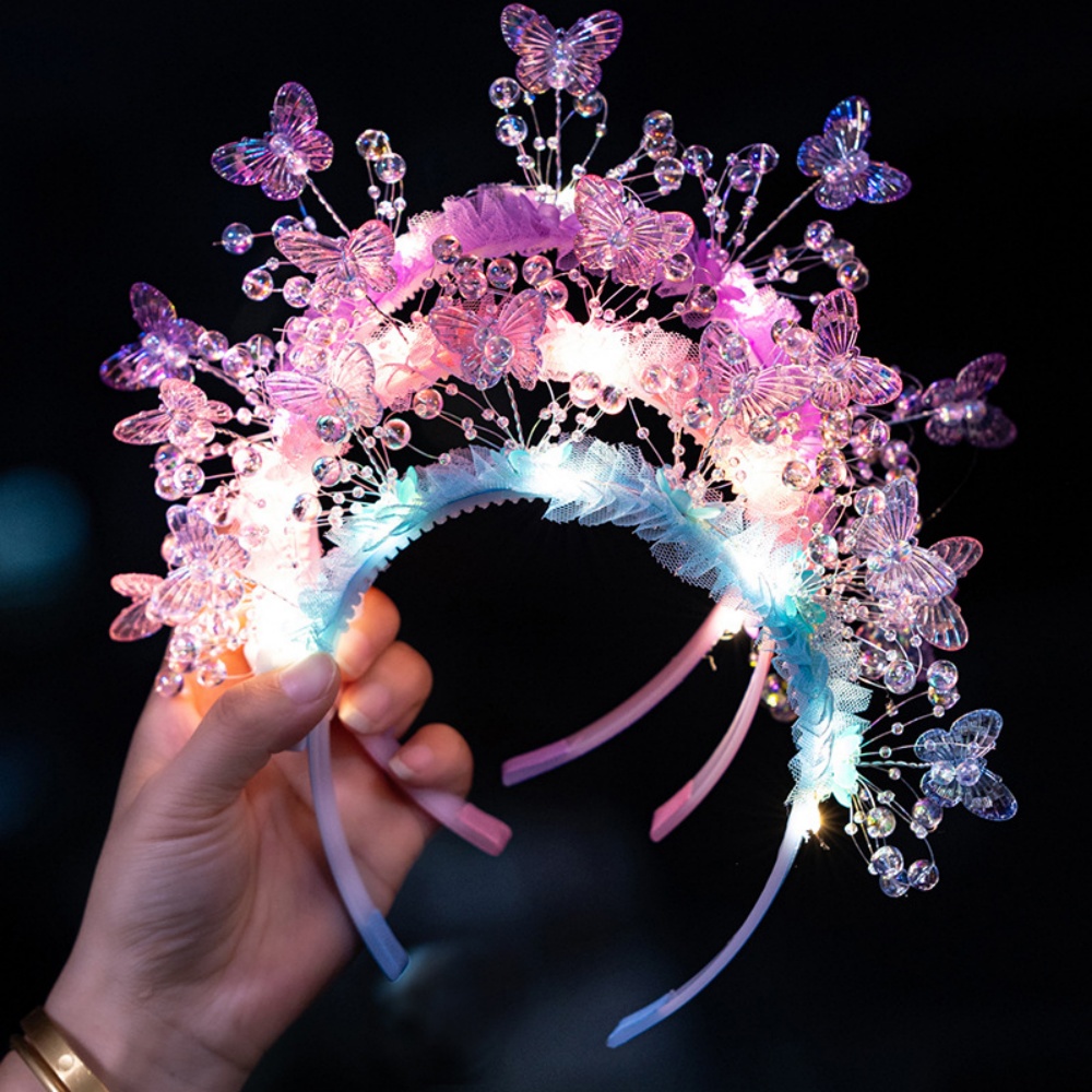 Glowing Flower Butterfly Headb – Photography Triangle Bewertung und Preis