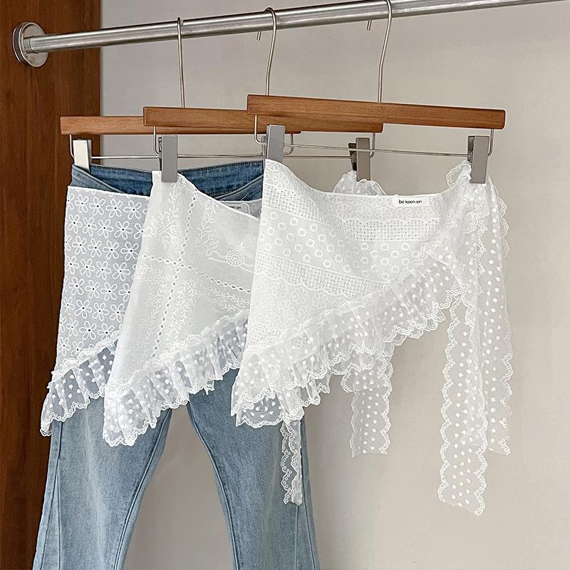 Retro Lace Trim Scarf Women Tr – Photography Triangle Bewertung und Preis