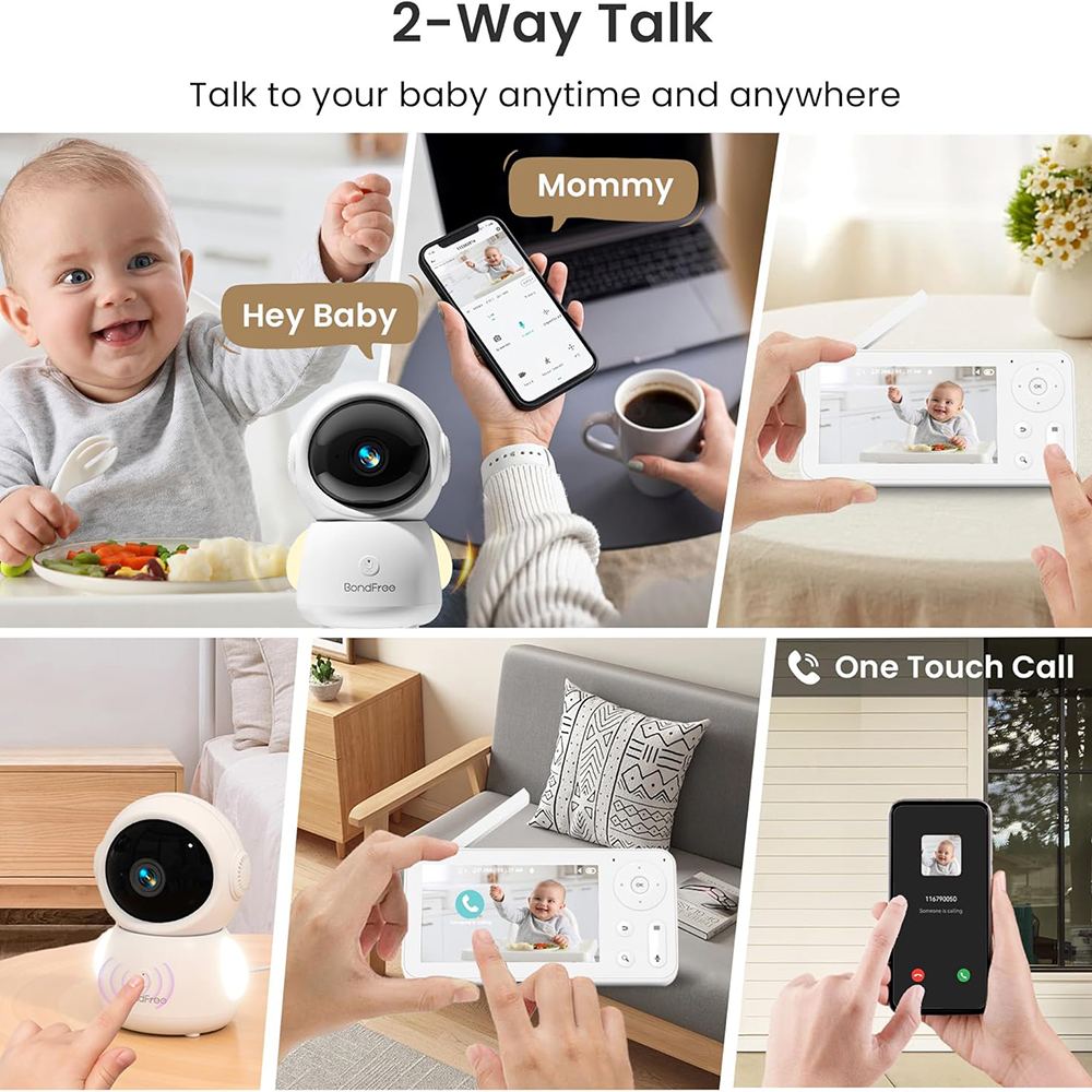 2K Baby Monitor with 2 Cameras – Photography Umbrella Lights Bewertung und Preis