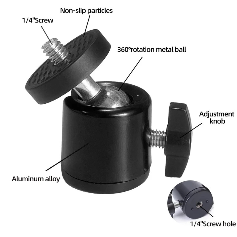 Hot Shoe 1/4 Screw Hole Tripod – Hot Shoe Adapter Bewertung und Preis