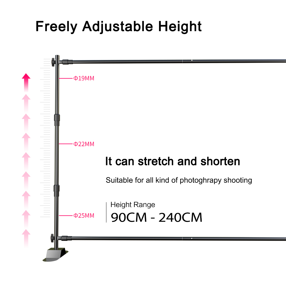 New ModelsDouble-Crossbar Back – Backdrop Stand Kit Bewertung und Preis
