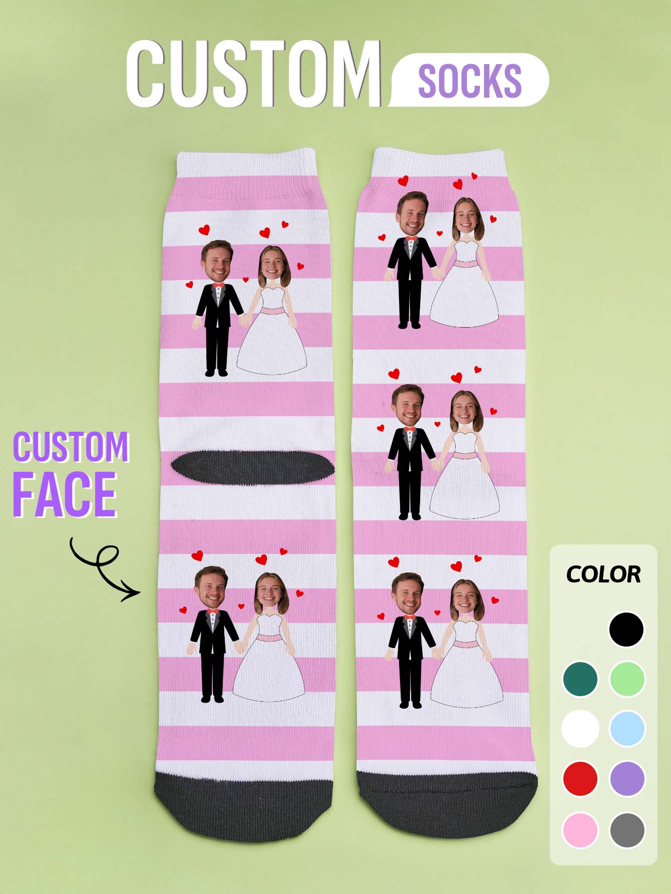 Custom Photo Socks Personalize – Photography Object Bewertung und Preis