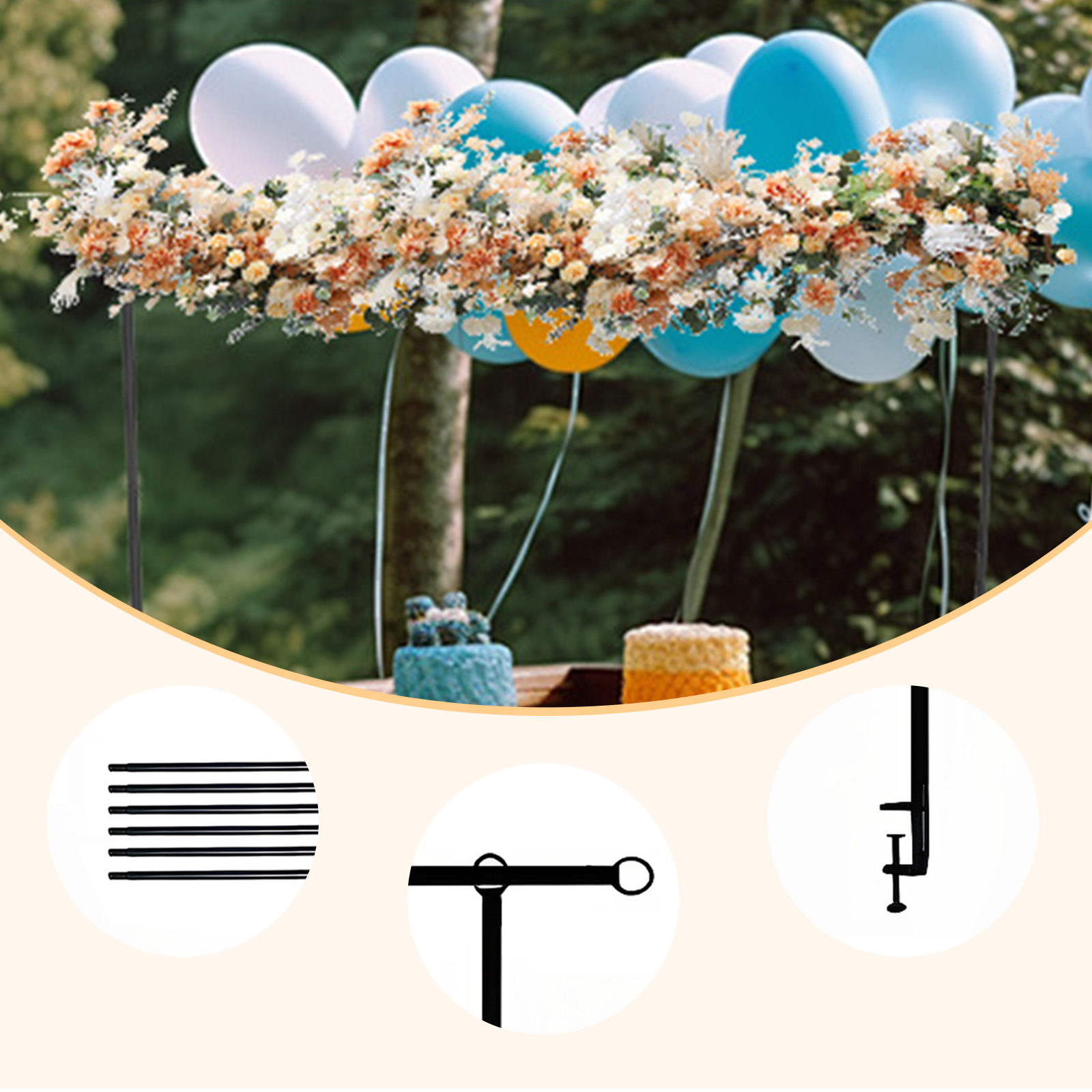Adjustable Over The Table Arch – Backdrop Stand Kit Bewertung und Preis