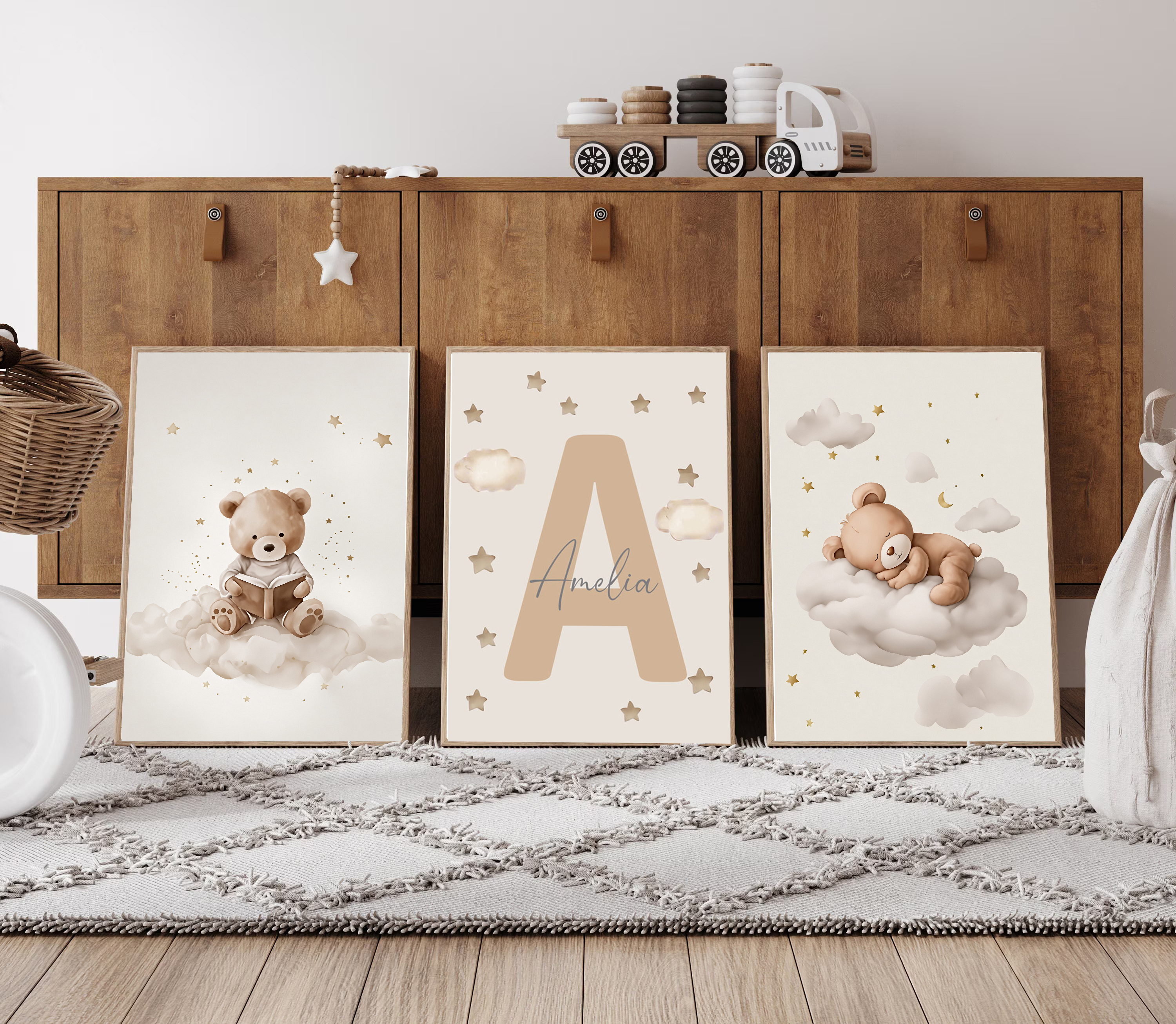 3pcs/set Bohemian Teddy Bear A – Photography Object Bewertung und Preis
