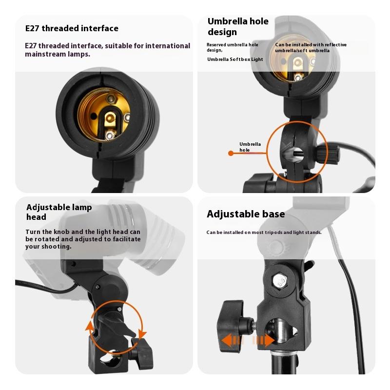 1.8M Cable Cord E27 Socket Sof – Photography Umbrella Light Bewertung und Preis